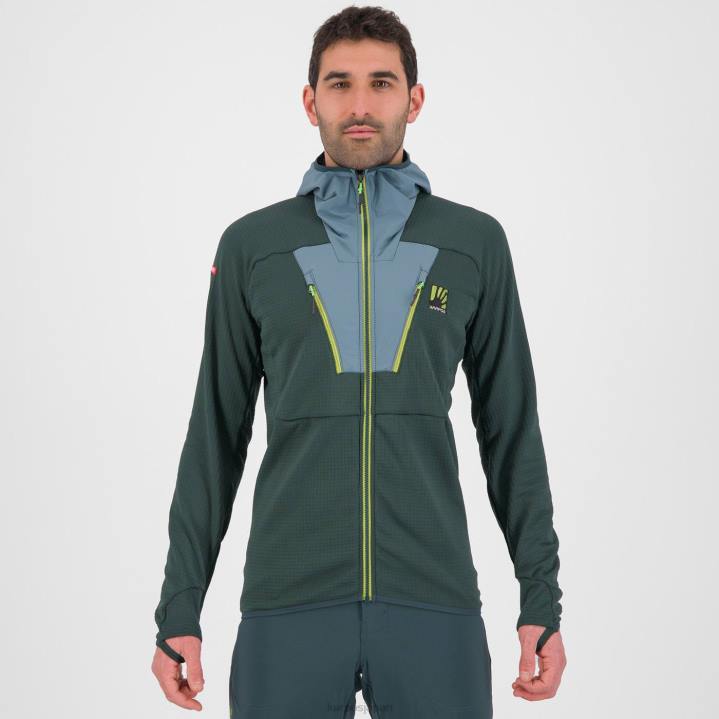 パーカー| 森林/北大西洋 Karpos 男性 最高のパーカーフリース F4DL167