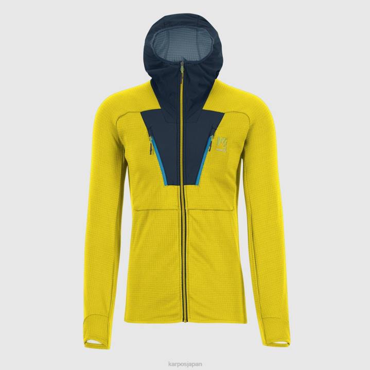 パーカー| 硫黄/真夜中 Karpos 男性 最高のパーカーフリース F4DL168