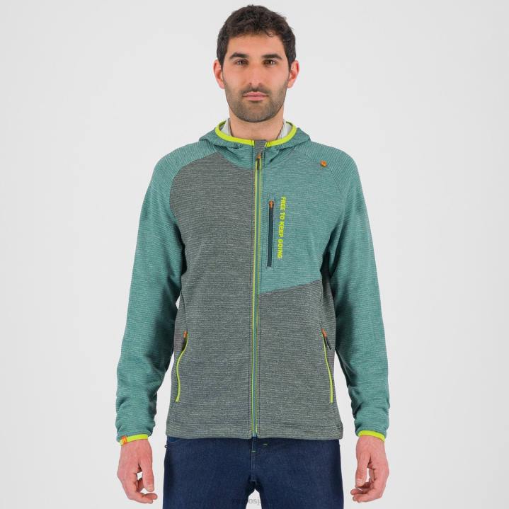 パーカー| 森林/北大西洋 Karpos 男性 カモシオ フルジップパーカー F4DL177