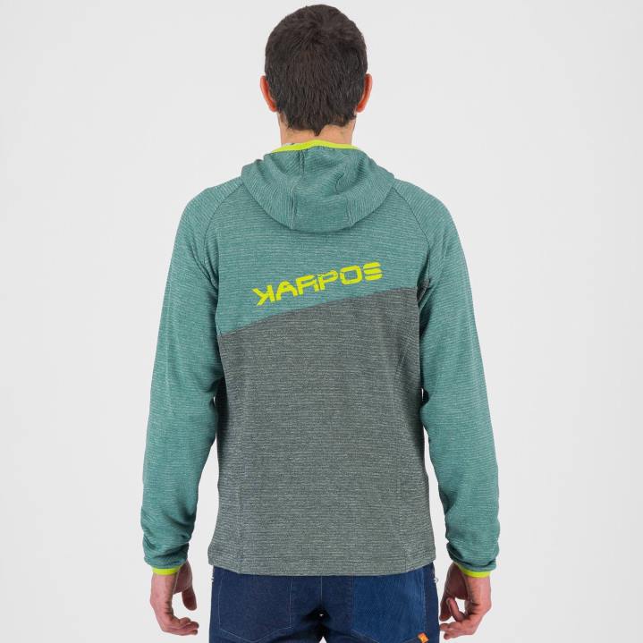 パーカー| 森林/北大西洋 Karpos 男性 カモシオ フルジップパーカー F4DL177