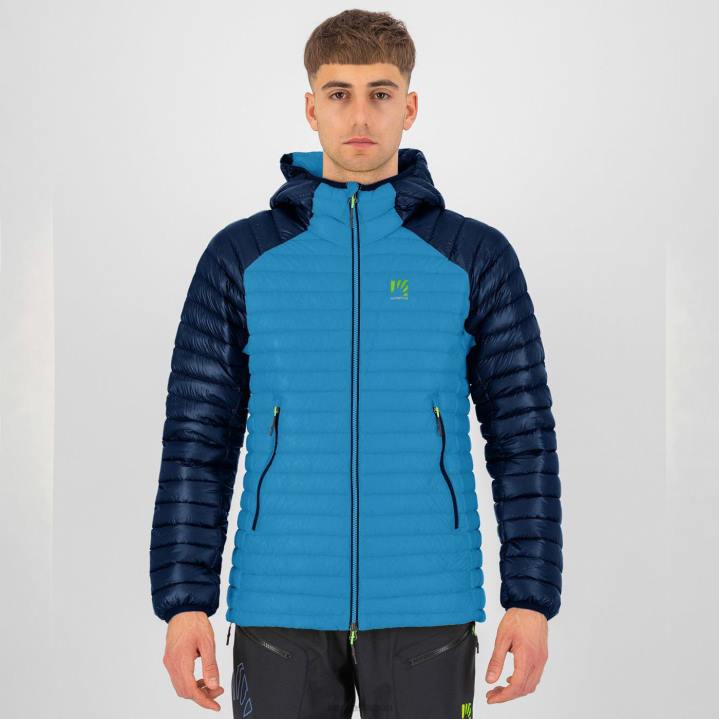 ジャケット| ディーバブルー/ミッドナイト Karpos 男性 アラーニャ ダウンジャケット F4DL17