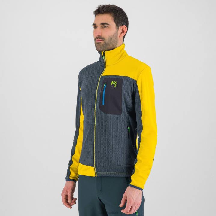 フリース| 真夜中/硫黄 Karpos 男性 チャーツフリース F4DL188