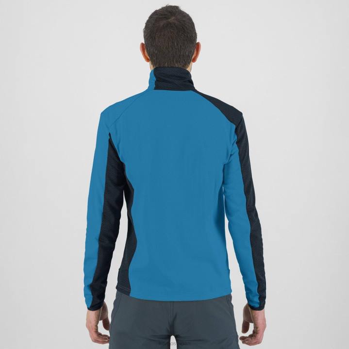 フリース| ミッドナイト/ディーバブルー Karpos 男性 チャーツフリース F4DL189