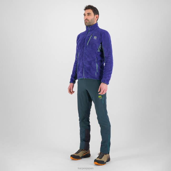 フリース| リバティ/ミッドナイト Karpos 男性 頂点フリース F4DL196