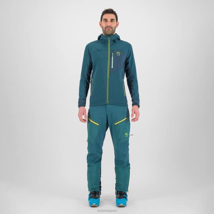 パーカー| バルサム/フォレスト Karpos 男性 メゾディ パーカー フリース F4DL204