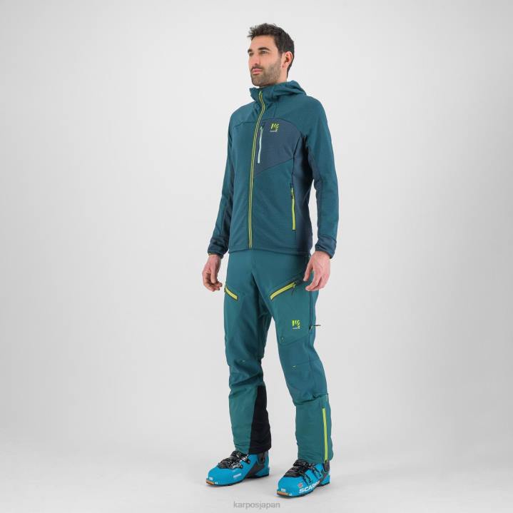 パーカー| バルサム/フォレスト Karpos 男性 メゾディ パーカー フリース F4DL204