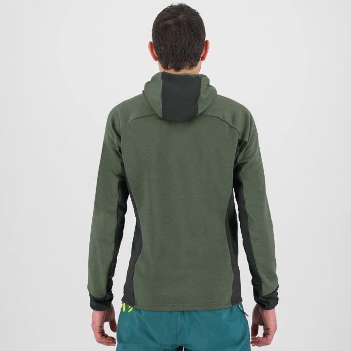 パーカー| タイム/ブラックサンド Karpos 男性 メゾディ パーカー フリース F4DL206