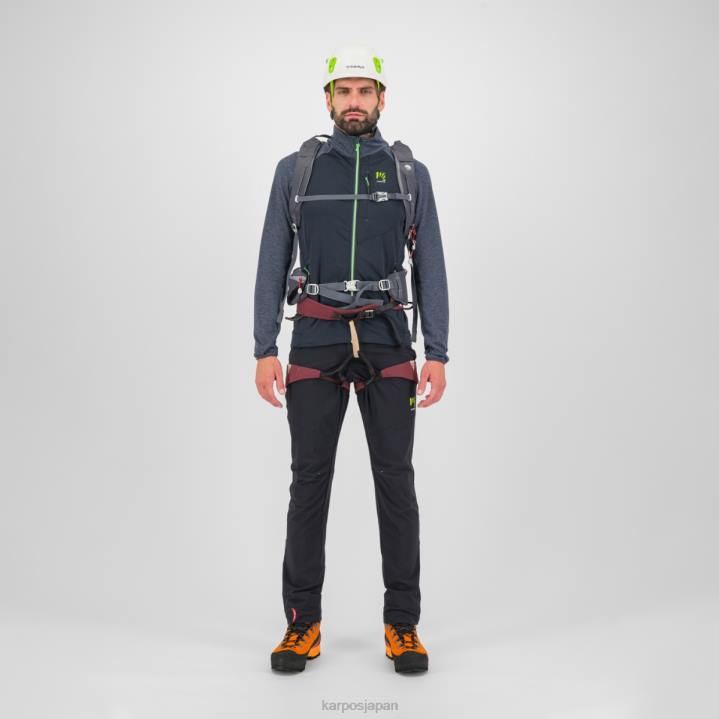 フリース| ブラック/オンブルブルー/ジャスミングリーン Karpos 男性 ピッツォッコ エボ フルジップ フリース F4DL209