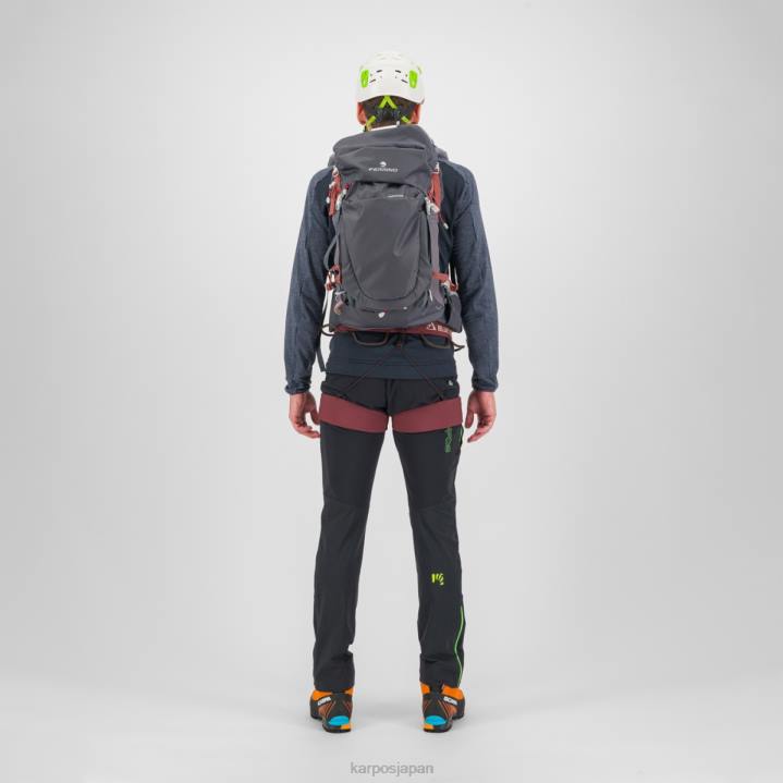 フリース| ブラック/オンブルブルー/ジャスミングリーン Karpos 男性 ピッツォッコ エボ フルジップ フリース F4DL209