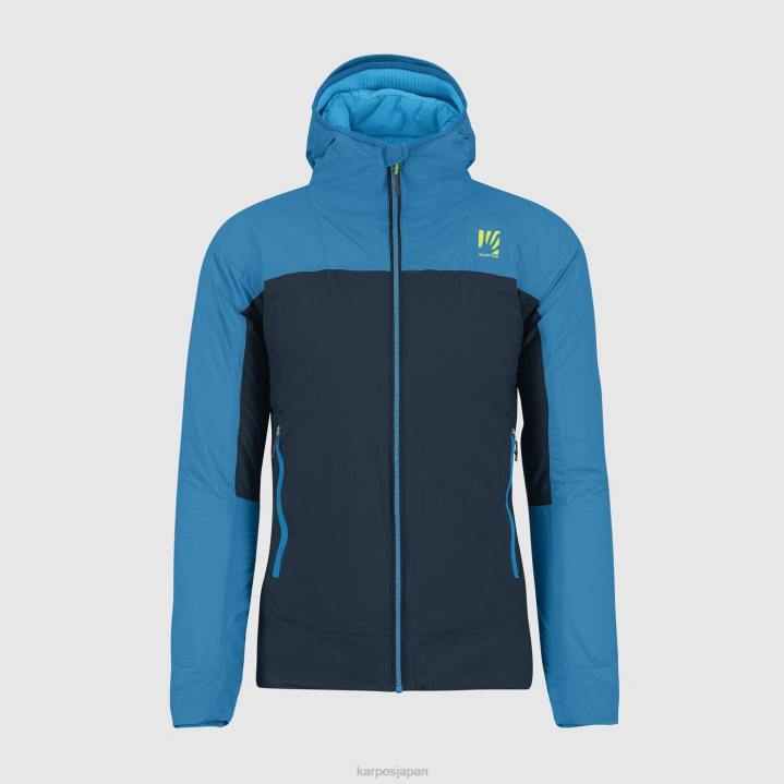ジャケット| ミッドナイト/ディーバブルー Karpos 男性 ビンソンエボジャケット F4DL21