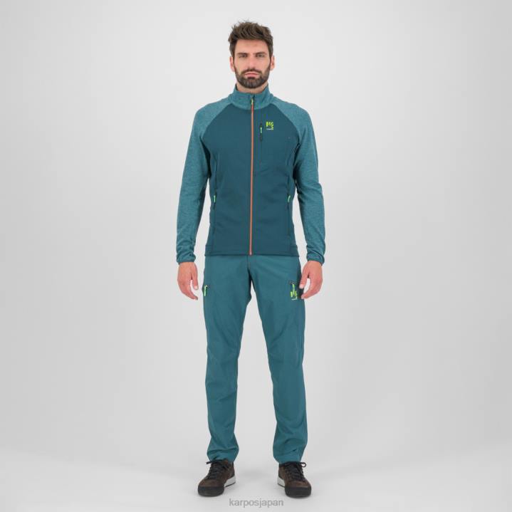 フリース| ダークシー/バルサム Karpos 男性 ピッツォッコ エボ フルジップ フリース F4DL211