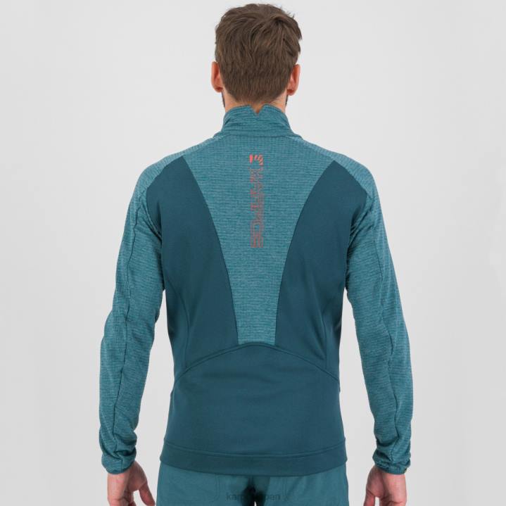 フリース| ダークシー/バルサム Karpos 男性 ピッツォッコ エボ フルジップ フリース F4DL211