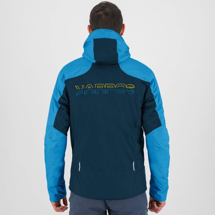 ジャケット| ミッドナイト/ディーバブルー Karpos 男性 ビンソンエボジャケット F4DL21