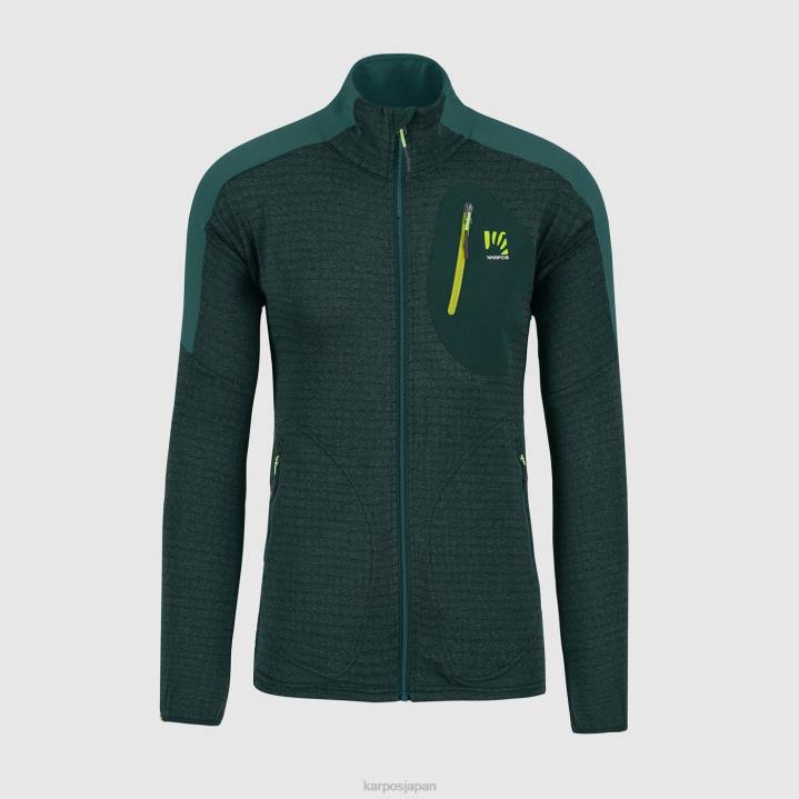 フリース| フォレスト/バルサム Karpos 男性 プエズフリース F4DL220