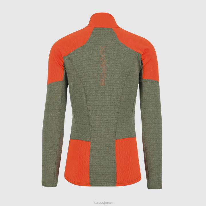 フリース| タイム/スパイシーオレンジ Karpos 男性 プエズフリース F4DL224