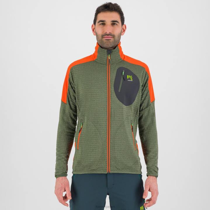 フリース| タイム/スパイシーオレンジ Karpos 男性 プエズフリース F4DL224