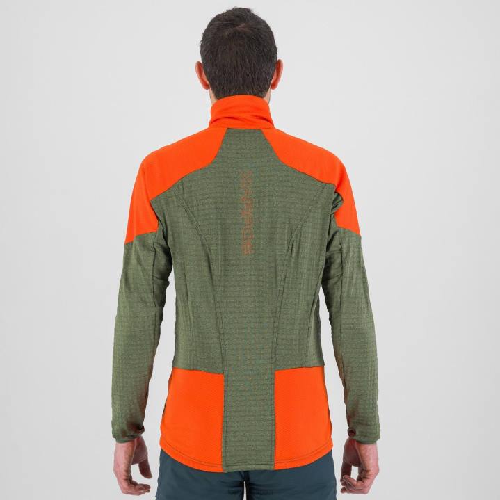 フリース| タイム/スパイシーオレンジ Karpos 男性 プエズフリース F4DL224