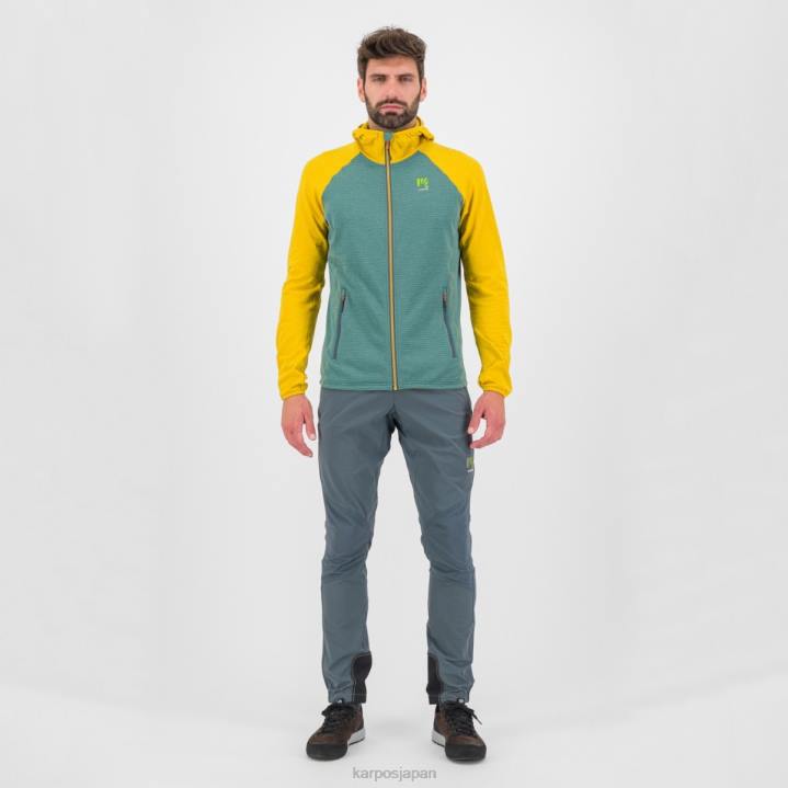 フリース| 北大西洋/レモンカレー Karpos 男性 アンブリッツォーラ フルジップパーカー F4DL227