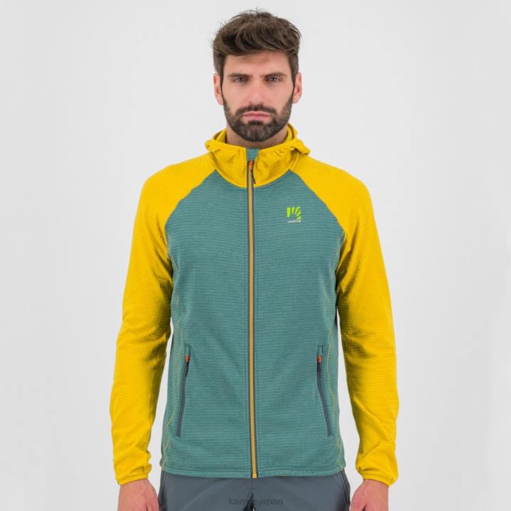 フリース| 北大西洋/レモンカレー Karpos 男性 アンブリッツォーラ フルジップパーカー F4DL227