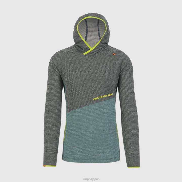 フリース| 森林/北大西洋 Karpos 男性 カモシオパーカー F4DL232