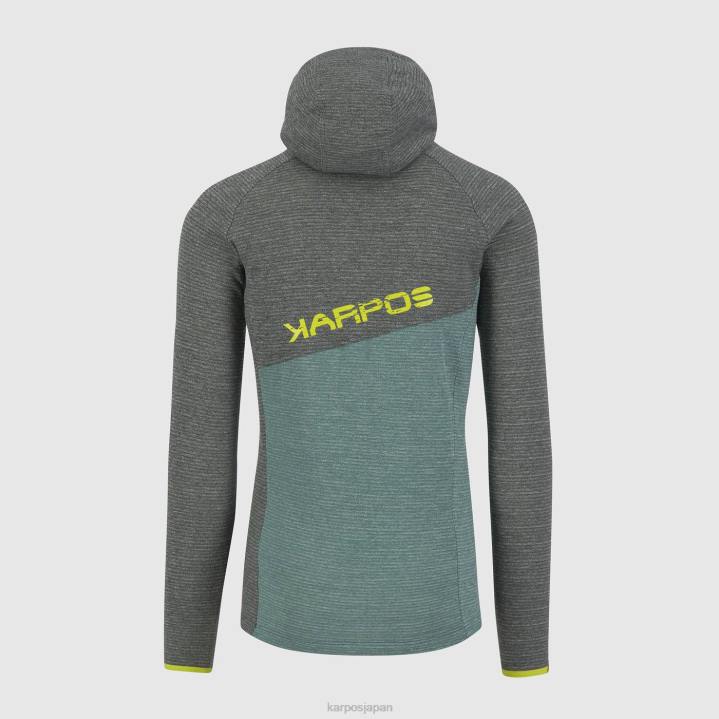 フリース| 森林/北大西洋 Karpos 男性 カモシオパーカー F4DL232