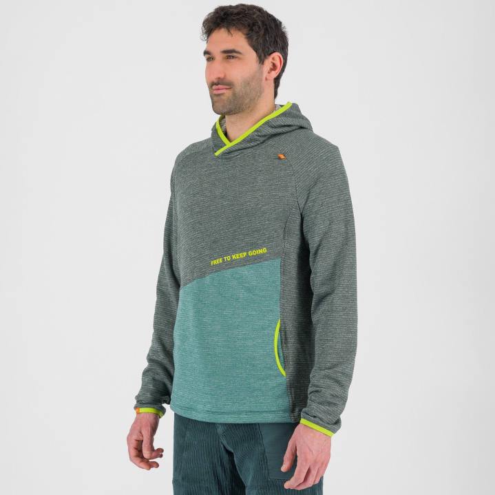 フリース| 森林/北大西洋 Karpos 男性 カモシオパーカー F4DL232