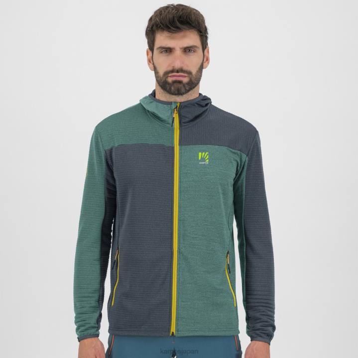 フリース| 北大西洋/ダークスレート Karpos 男性 ヌヴォラウフリース F4DL237