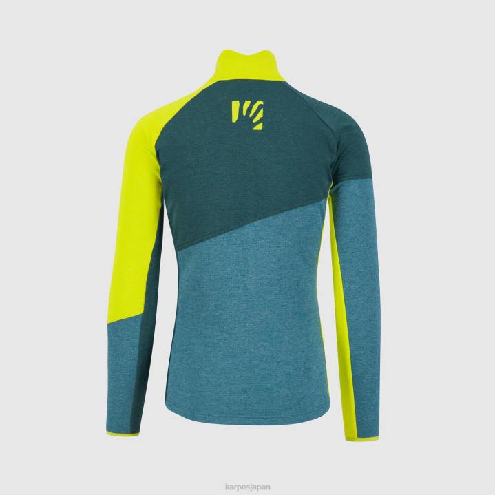 フリース| バルサム/フォレスト/キウイコラーダ Karpos 男性 フェデラ フルジップ フリース F4DL238
