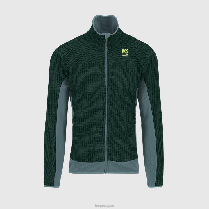フリース| 森林/北大西洋 Karpos 男性 ロケッタフリース F4DL256