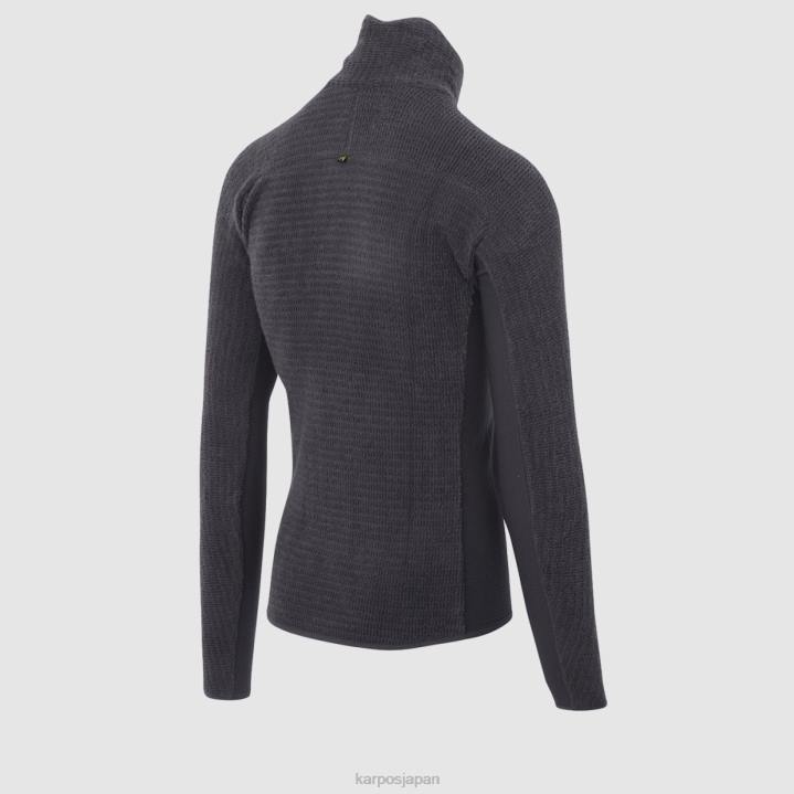 フリース| 濃い灰色 Karpos 男性 ロケッタフリース F4DL257