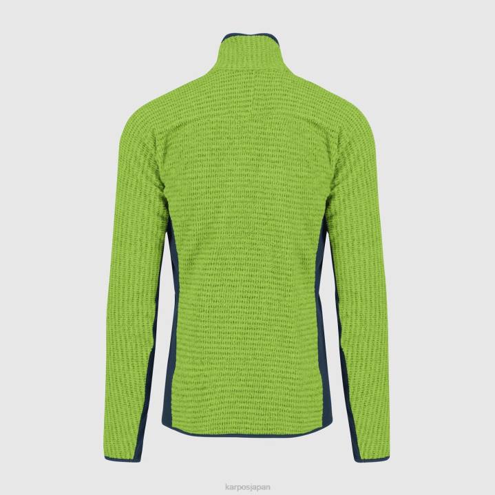 フリース| グリーンフラッシュ/ミッドナイト Karpos 男性 ロケッタフリース F4DL258