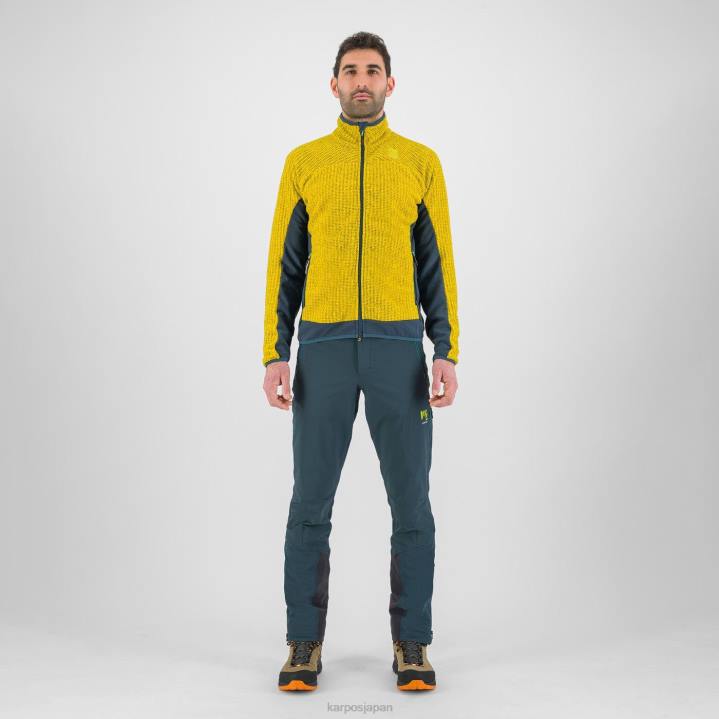 フリース| 硫黄/真夜中 Karpos 男性 ロケッタフリース F4DL260