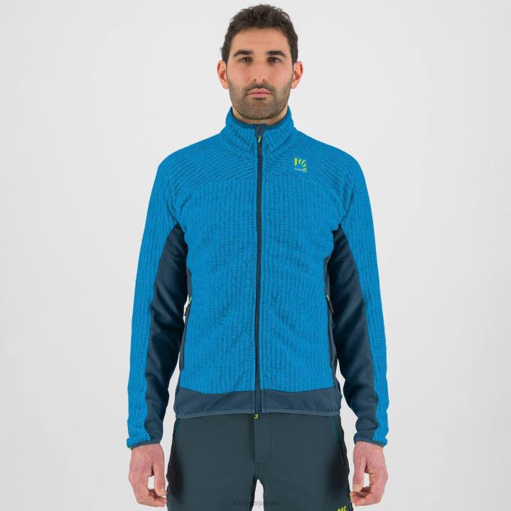 フリース| ディーバブルー/ミッドナイト Karpos 男性 ロケッタフリース F4DL261