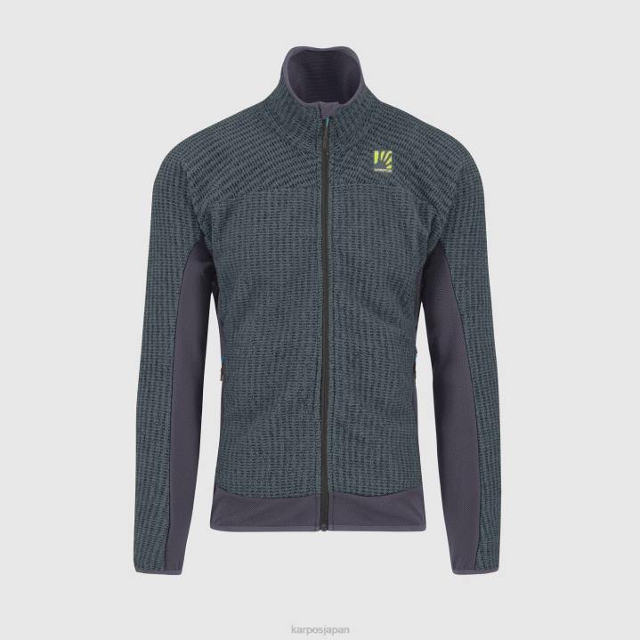 フリース| ダークスレート/ブラック Karpos 男性 ロケッタフリース F4DL262