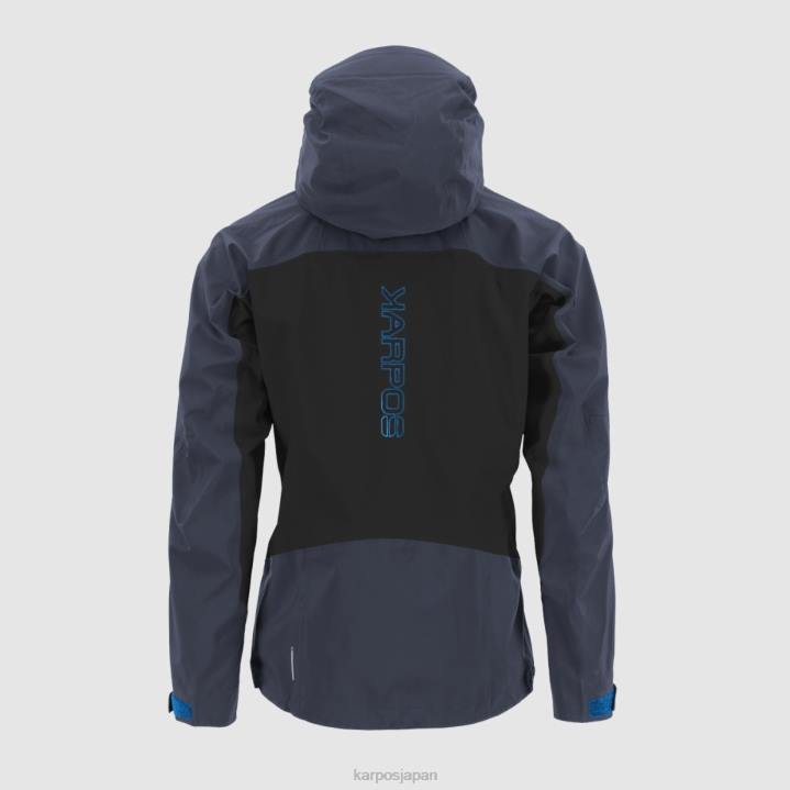ジャケット| 黒/墨汁 Karpos 男性 ストームエボジャケット F4DL26