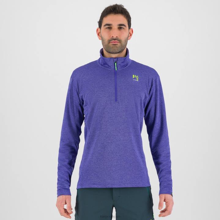 パーカー| 自由 Karpos 男性 ピッツォッコ ハーフジップ F4DL287