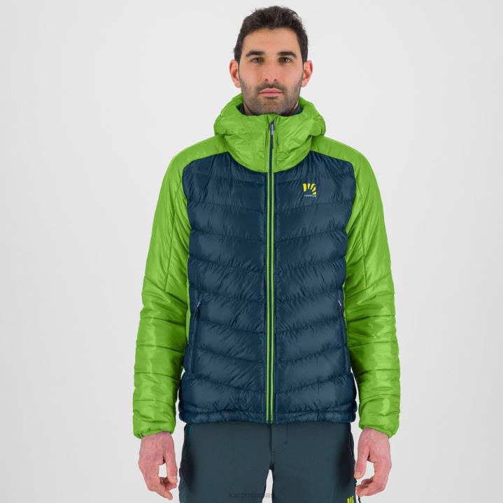 ジャケット| ミッドナイト/グリーンフラッシュ Karpos 男性 フォコボンジャケット F4DL41
