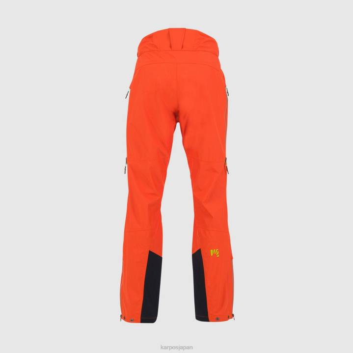 パンツ| スパイシーオレンジ Karpos 男性 ミディシェルパンツ F4DL443