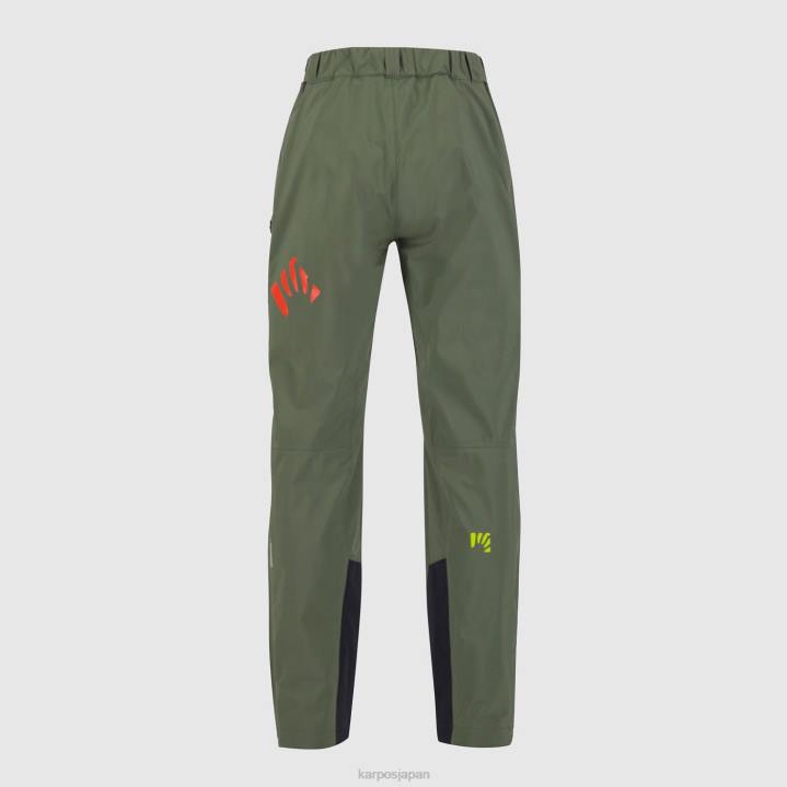 パンツ| タイム/スパイシーオレンジ Karpos 男性 ストームエボパンツ F4DL452