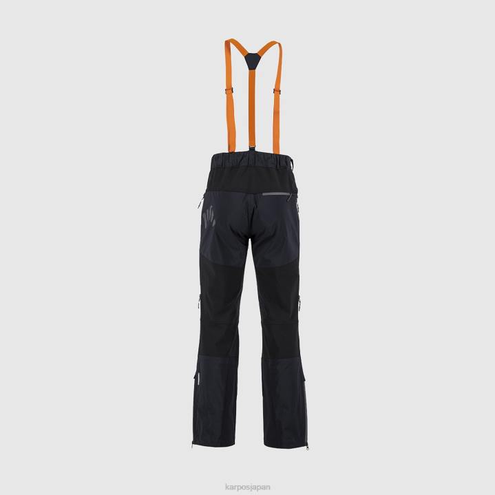 パンツ| 黒ダークグレー Karpos 男性 スキアラ エボ パンツ F4DL459