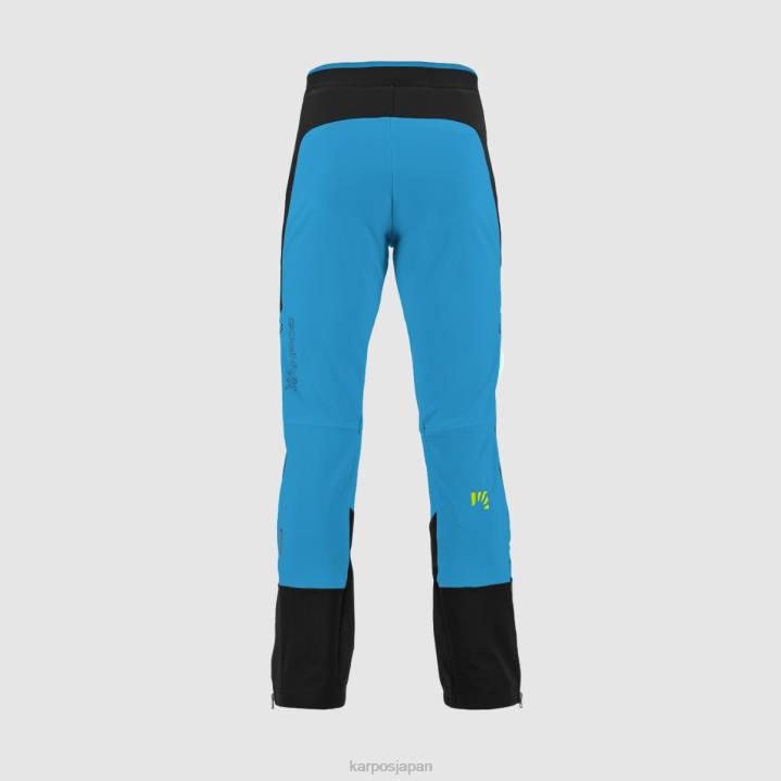 パンツ| ブルージュエル/ブラック Karpos 男性 アラーニャ プラス エボ パンツ F4DL470