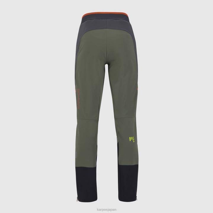 パンツ| タイム/スパイシーオレンジ Karpos 男性 アラーニャ プラス エボ パンツ F4DL478