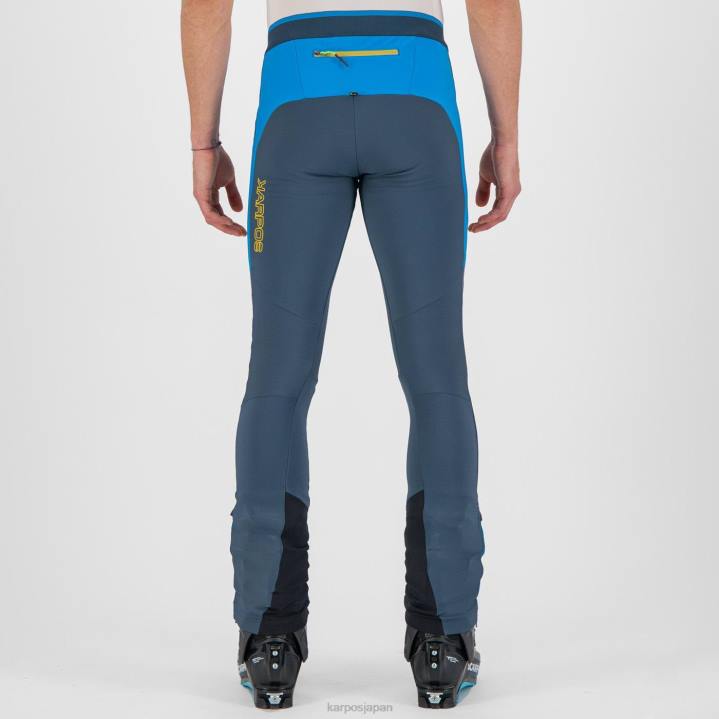 パンツ| ミッドナイト/ディーバブルー Karpos 男性 アラーニャ エヴォ パンツ F4DL533