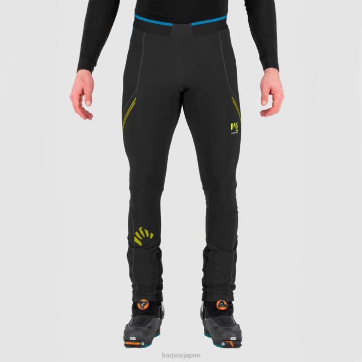 パンツ| 黒/青の宝石 Karpos 男性 アラーニャ エヴォ パンツ F4DL536