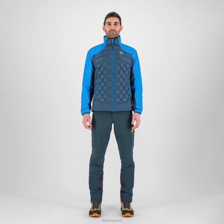 ジャケット| ミッドナイト/ディーバブルー Karpos 男性 ラステイ アクティブジャケット F4DL53