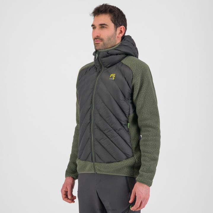 ジャケット| ブラックサンド/タイム Karpos 男性 マルマロール テックジャケット F4DL54