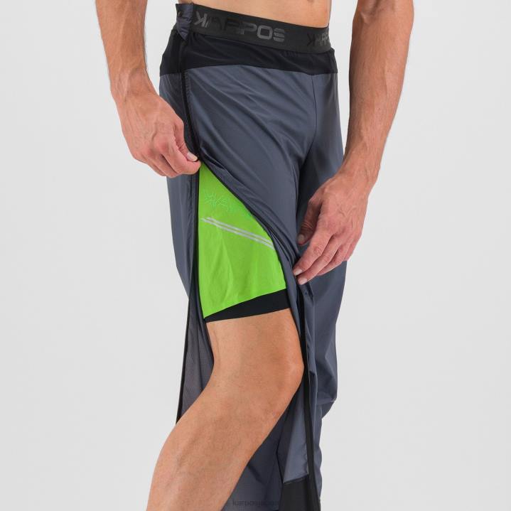 パンツ| オンブルブルー/ブラック Karpos 男性 ロットエボパンツ F4DL558