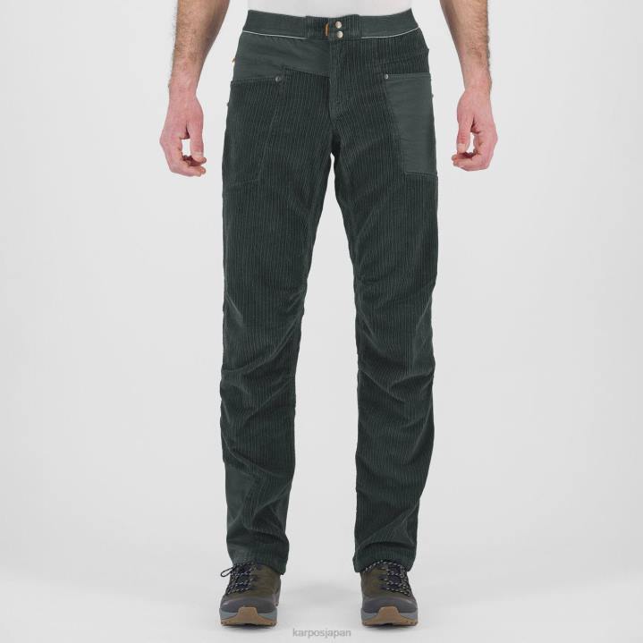パンツ| 黒い砂 Karpos 男性 アベテ エボ パンツ F4DL560