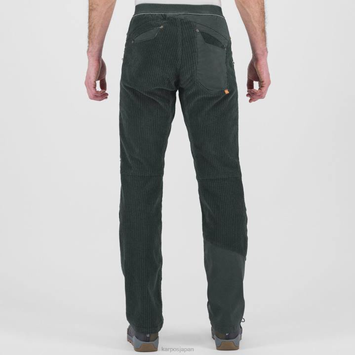 パンツ| 黒い砂 Karpos 男性 アベテ エボ パンツ F4DL560