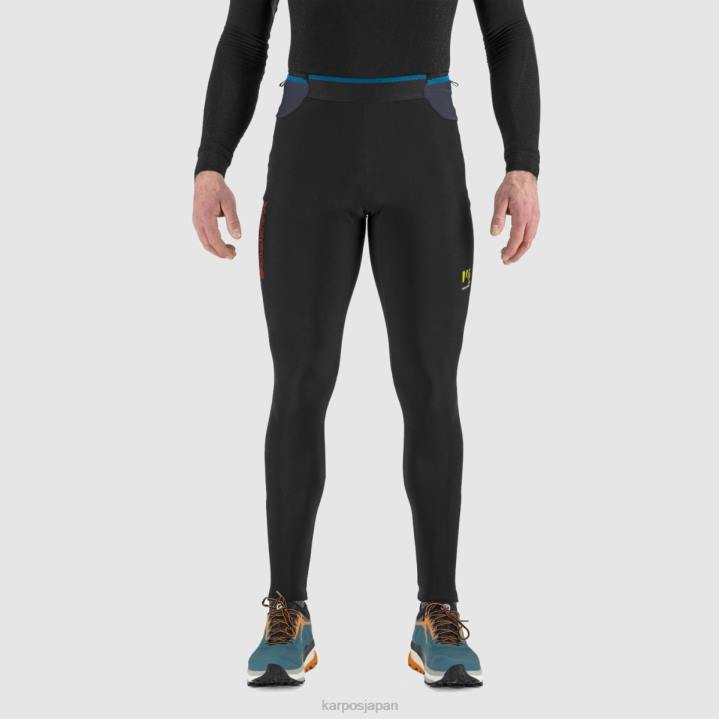 パンツ| ブラック/墨汁/グレナデン Karpos 男性 ラバレドプラスウィンタータイト F4DL577